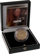 2004 Two Pound Proof Gold Coin: Steam Locomotive