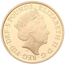 2018 Proof Gold Crown £5 Coin The Royal Wedding Boxed