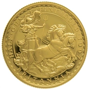 1997 Half Ounce Proof Britannia Gold Coin