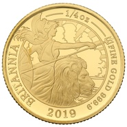 2019 Quarter Ounce Proof Britannia Gold Coin