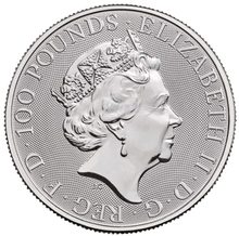 2022 1oz Platinum Completer - Queen's Beast Coin