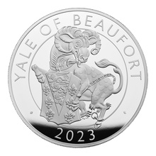 2023 Yale of Beaufort - 1Kg Tudor Beasts Proof Silver Coin Boxed
