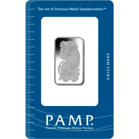 PAMP 1/2oz Palladium Bar Lady Fortuna