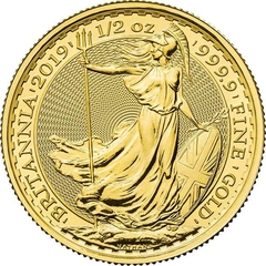 2019 1/2oz Gold Britannia Coin