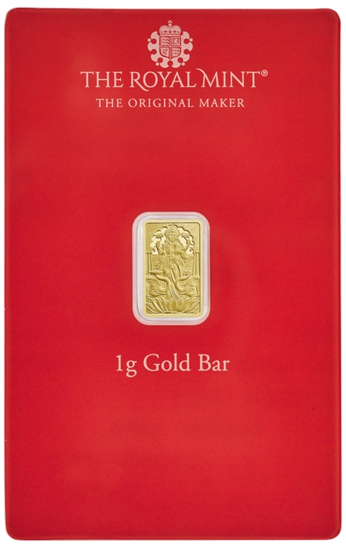 1g Lakshmi Gold Bar
