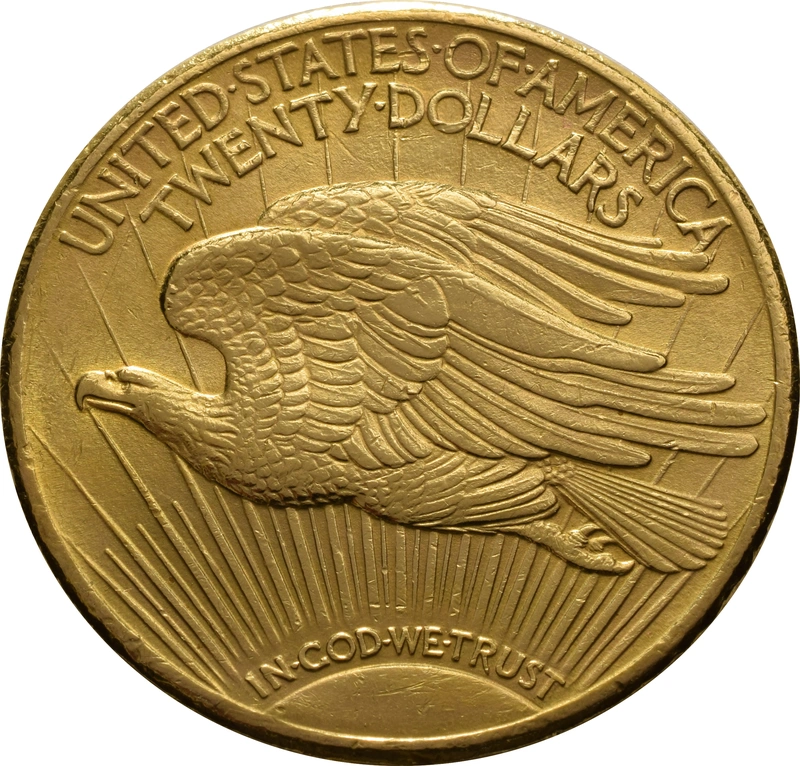 1931 $20 Gold Coin Double Eagle St Gaudens Head Philadelphia