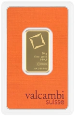20g Gold Bar Valcambi