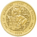 2023 Yale of Beaufort - Tudor Beasts 1/4oz Gold Coin