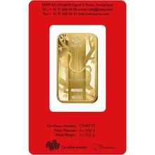 2016 1oz Pamp Gold Year of the Monkey in Gift Box