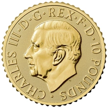 2025 1/10oz Gold Britannia Coin