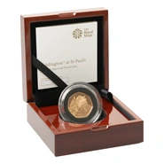 2019 Paddington at St. Paul's Cathedral Fifty Pence Proof Gold Coin Boxed