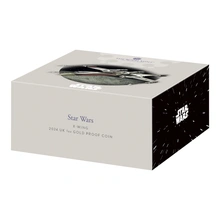 2024 Proof 1oz Gold Coin Star Wars X-Wing Boxed