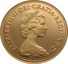 1981 Proof £5 Gold Coin - no Box or cert