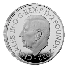 2022 Her Majesty Queen Elizabeth II 1oz Proof Silver Coin Boxed