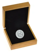 Boxed 2oz Silver Coin, Black Bull of Clarence - Queen's Beast 2018