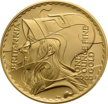2003 Proof Britannia Gold 4-Coin Boxed Set