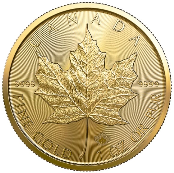 2022 Canadian Maple Leaf Gold Coin 1oz