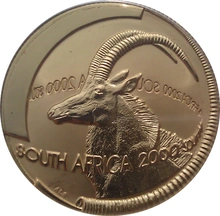 2000 1/2oz Natura Gold Coin