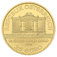 2016 1/4oz Austrian Gold Philharmonic Coin