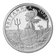 2026 Britannia UK Premium Six-Coin Silver Proof Set (1oz, 1/2oz, 1/4oz, 1/10oz, 1/20oz, 1/40oz)