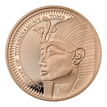 2022 - Gold £5 Proof Crown, 100th Anniversary of the Discovery of Tutankhamun’s Tomb Boxed