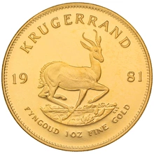 1981 Proof Krugerrand Gold Coin 1oz