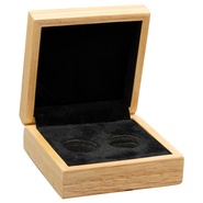 Oak Gift Box - 2 x Sovereigns