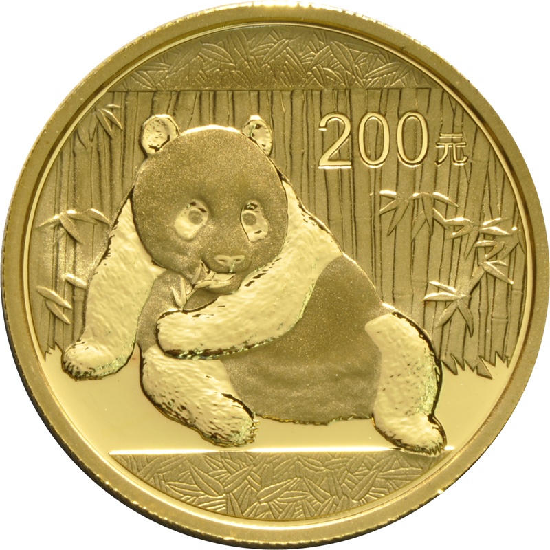 2015 1/2 oz Gold Chinese Panda Coin