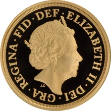 2019 Gold Proof Sovereign - Elizabeth II Fifth Head - NGC PF70