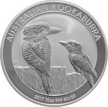 2017 10oz Silver Australian Kookaburra