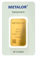 50g Gold Bars