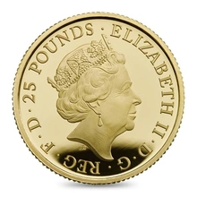 2017 Proof Quarter Britannia Gold Coin Boxed