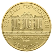 2019 1/4oz Austrian Gold Philharmonic Coin