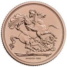 Gold Sovereign King Charles III