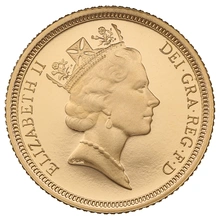 Gold Proof 1994 Half Sovereign Boxed