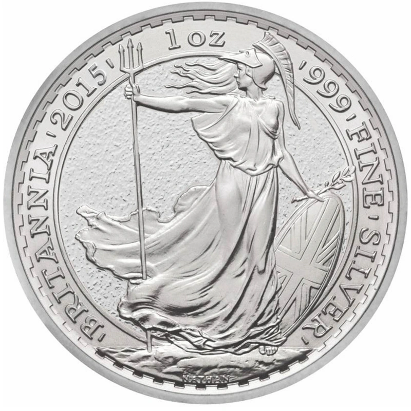 VAT FREE for Storage - 1oz Silver Britannia Coin