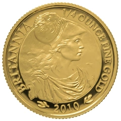 2010 Proof 1/4oz Gold Britannia Coin