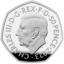 2023 Star Wars - Luke Skywalker & Princess Leia Fifty Pence 50p Proof Silver Coin Boxed