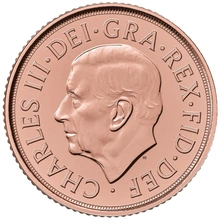 2025 Last of the Rose Gold Sovereign in a Gift Box