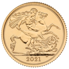 2021 Gold Half Sovereign