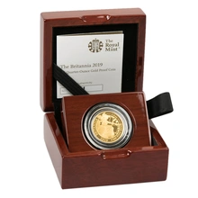 2019 Proof Quarter Britannia Gold Coin Boxed