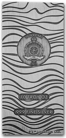 2023 Star Wars 10oz Mandalorian Beskar Silver Bar