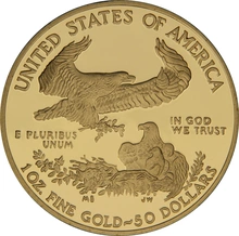 2010 Proof American Eagle Gold Coin 1oz