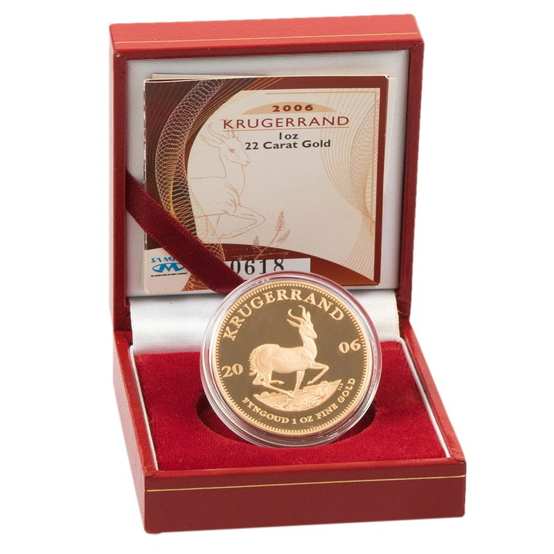 2006 1oz Gold Proof Krugerrand - Boxed