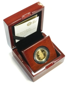 2017 1/4oz Proof Lion of England Gold Coin Queen's Beasts Boxed