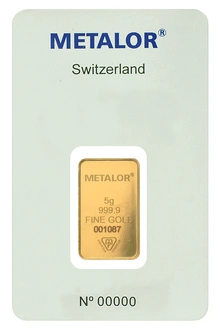 5g Gold Bar Metalor