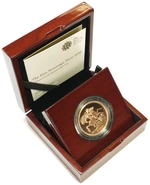 2016 Brilliant Uncirculated Gold Five Pound Coin (Quintuple Sovereign)