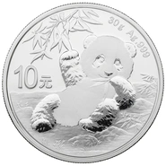 2020 30g Chinese Panda Silver Coin