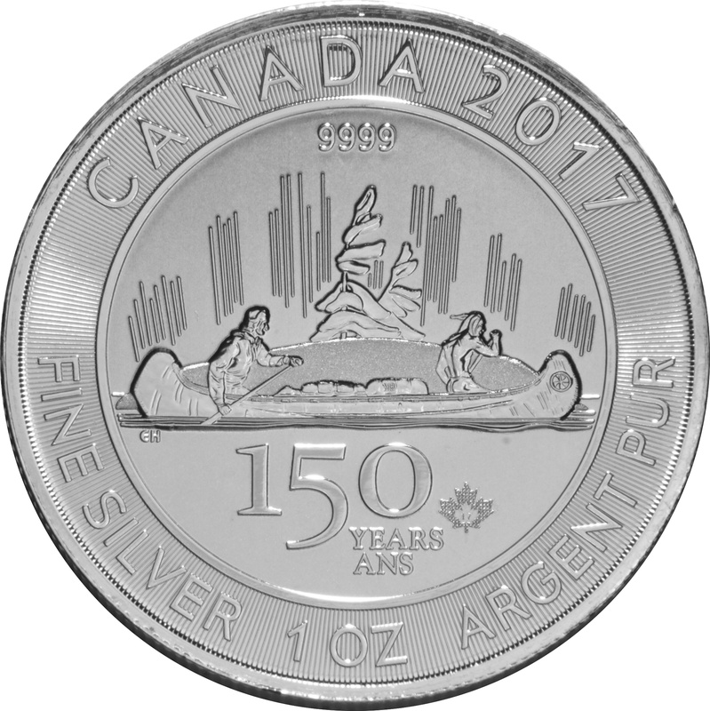 2017 1oz Silver Canadian Voyageur