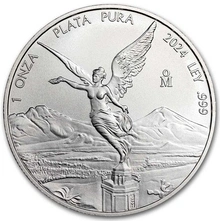 2024 1oz Mexican Libertad Silver Coin